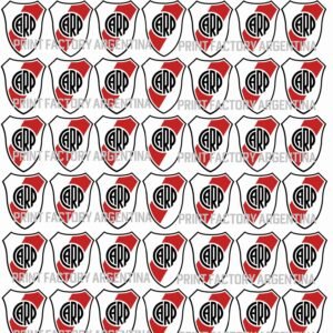 68 estampas de 8x10 cm escudo River Plate solo en https://printfactory.ar