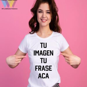 Arma tu remera con nosotros, elegí el color, y nos envias tu imagen @print_factory_argentina