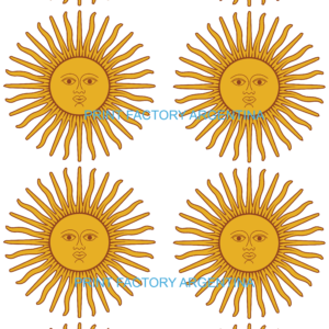 SOL ARGENTINO DTF TEXTIL 1 METRO 8 Soles de 25x25 WEB