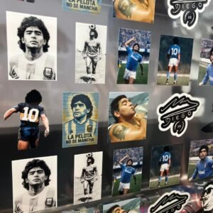 Maradona Plancha 50x58 48 Stickers Stickers Premium DTF UV laqueados en @print_factory_argentina https://printfactory.ar