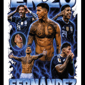 Cuadro Enzo Fernandez Seleccion Argentina conseguilo en https://printfactory.ar
